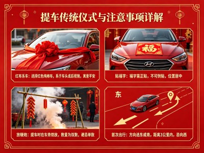提车仪式讲究